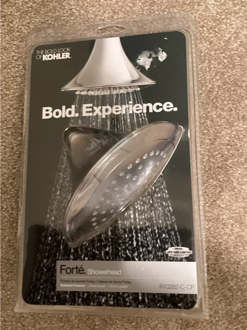 Kohler Forte Polished Chrome Showerhead - Chrome
